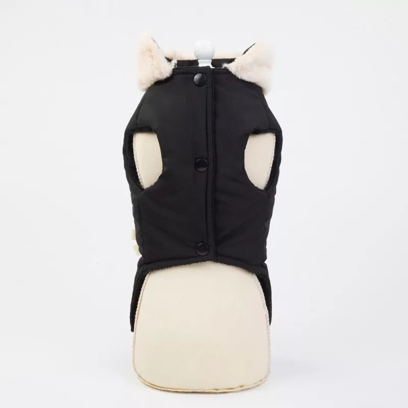 Bowknot Thicken Dog Jacket