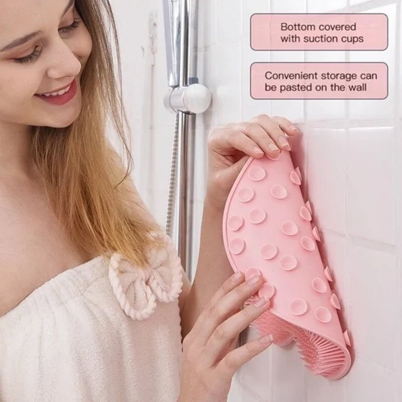 Shower Foot & Back Scrubber. Massage Pad