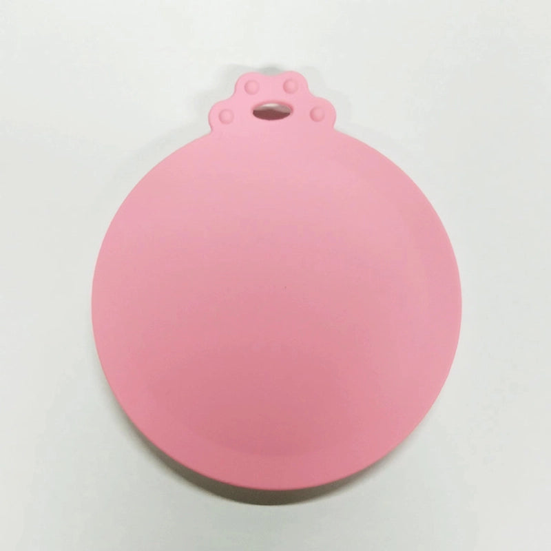 Minimalist Silica Gel Solid Color Pet Tableware 1 Piece