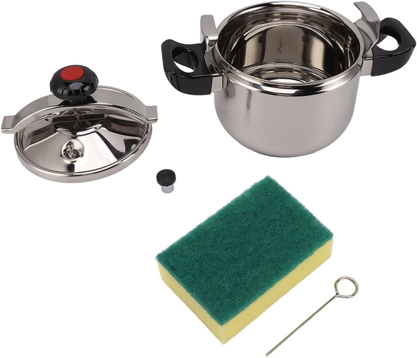 Pressure Cookers, Stainless Steel Pressure Cooker Slow Cooker High Speed Stove Top Pressure Cooker Instant Fast Cooking Pot (7L)