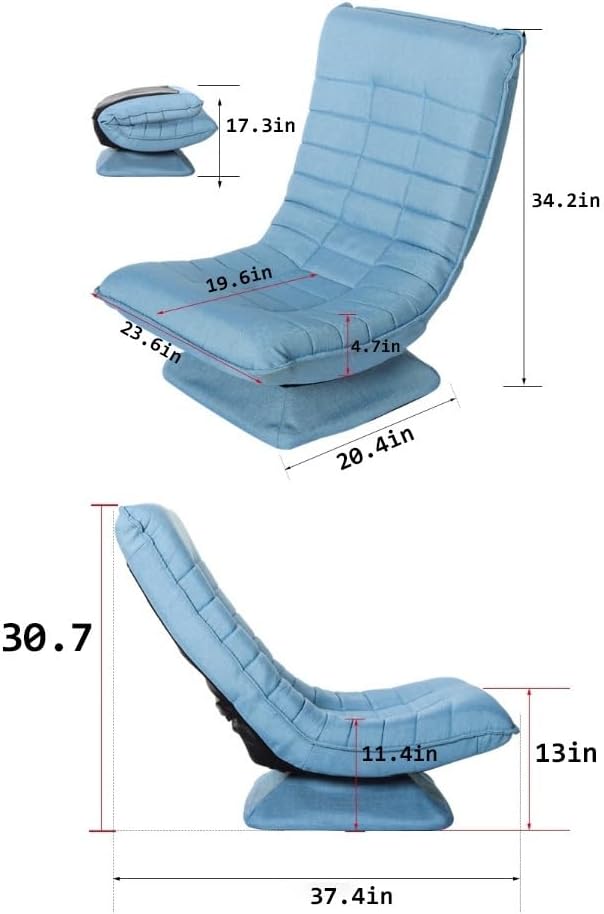 Lazy Sofa, Single Leisure Sofa, Rotatable Leisure Chair