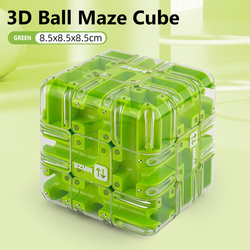 🎁🎄Early Christmas Sale 50% OFF🧩Large Labyrinth 3D Puzzle Maze Cube - Engaging Brain Teaser Toy