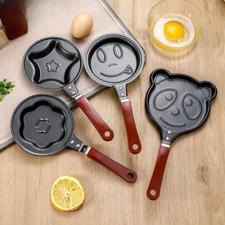 Kids Pancakes And Omelet Non-Stick Egg Fry Pan (Random Cute Designs).