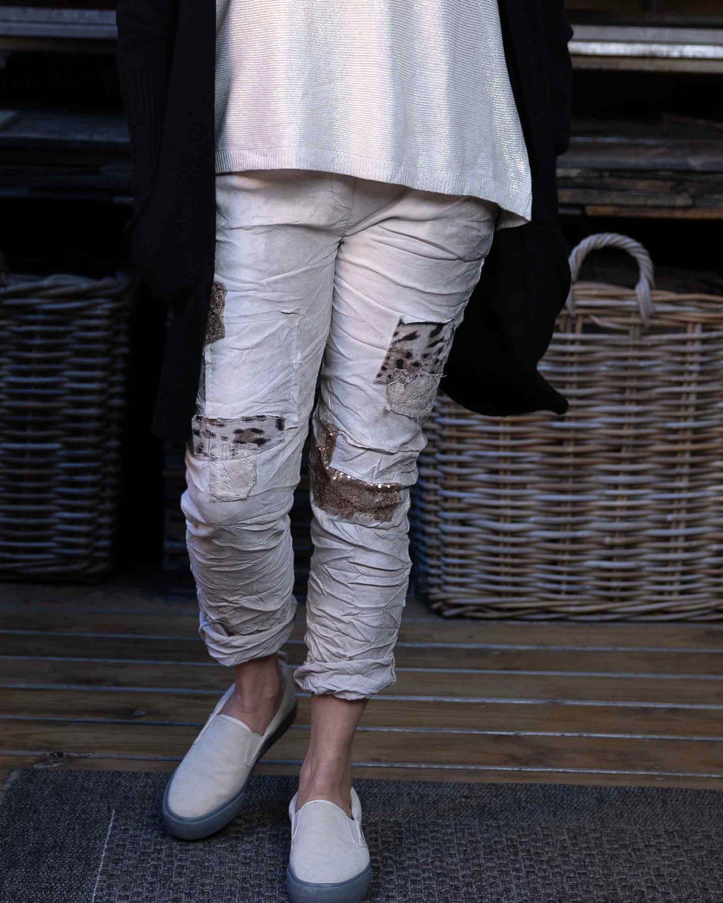 Simply The Best Pants Drawstring Pants | Beige
