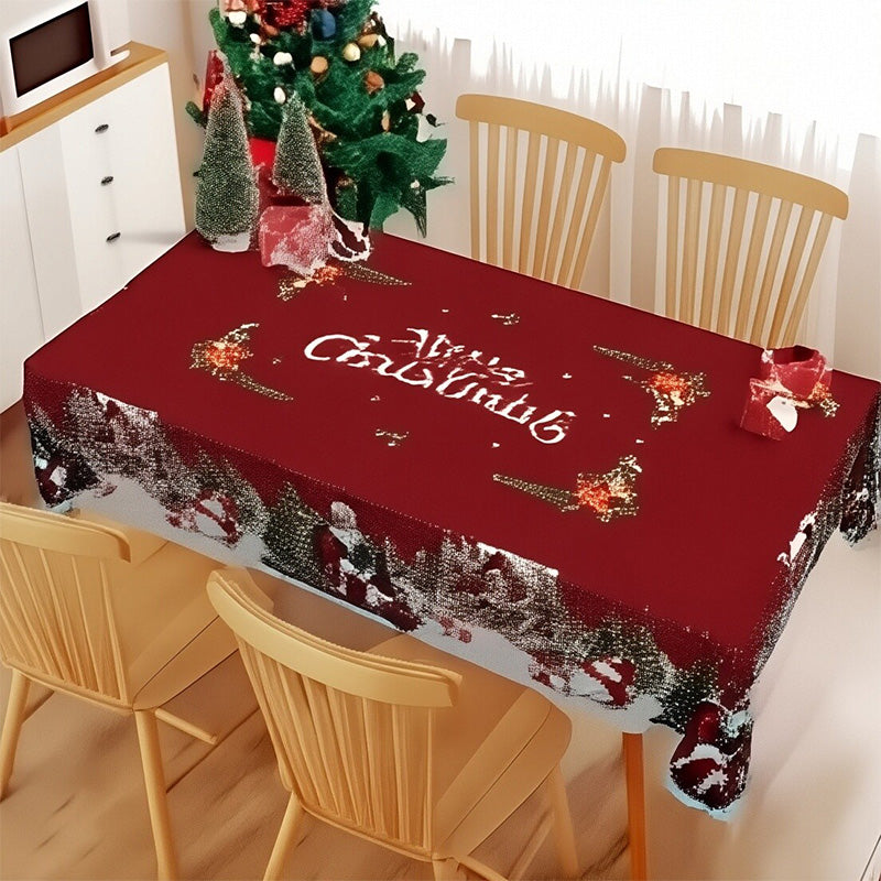 🔥 Start preparing now-Up to 50% OFF 🎄Joyful Festive Classic Christmas Tablecloth