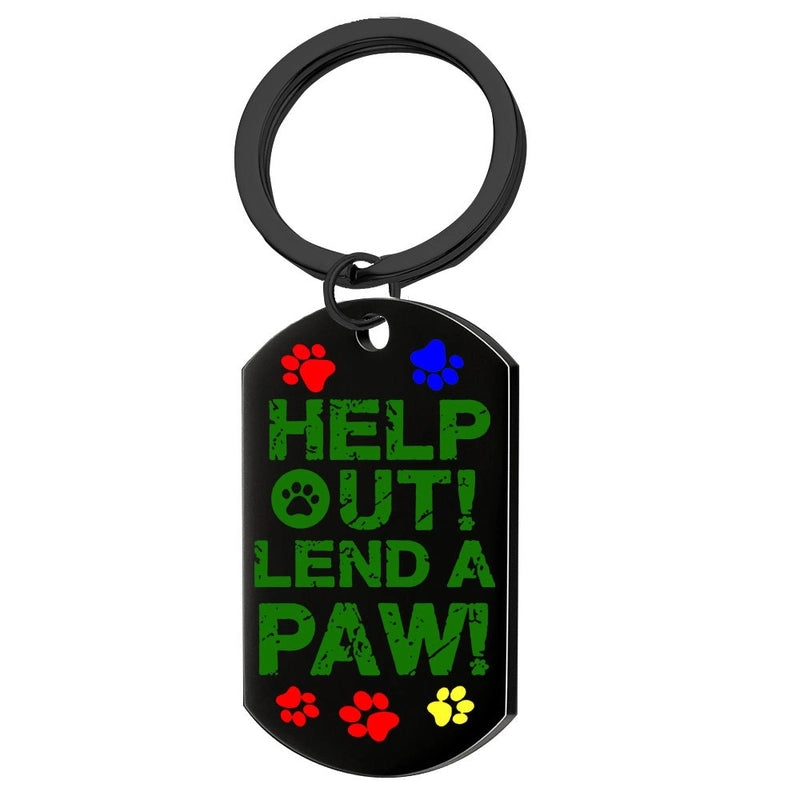Cartoon Style Stainless Steel Letter Pet Accessories