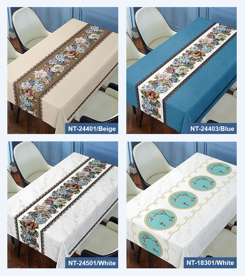 HOT SALE 🔥Waterproof Oil Resistant Embroidered Tablecloths