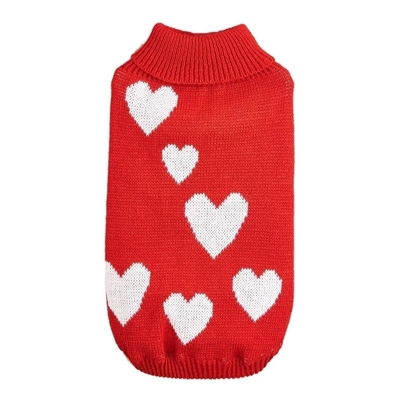 Princess Cute Acrylic Valentine's Day Heart Shape Pet Clothing