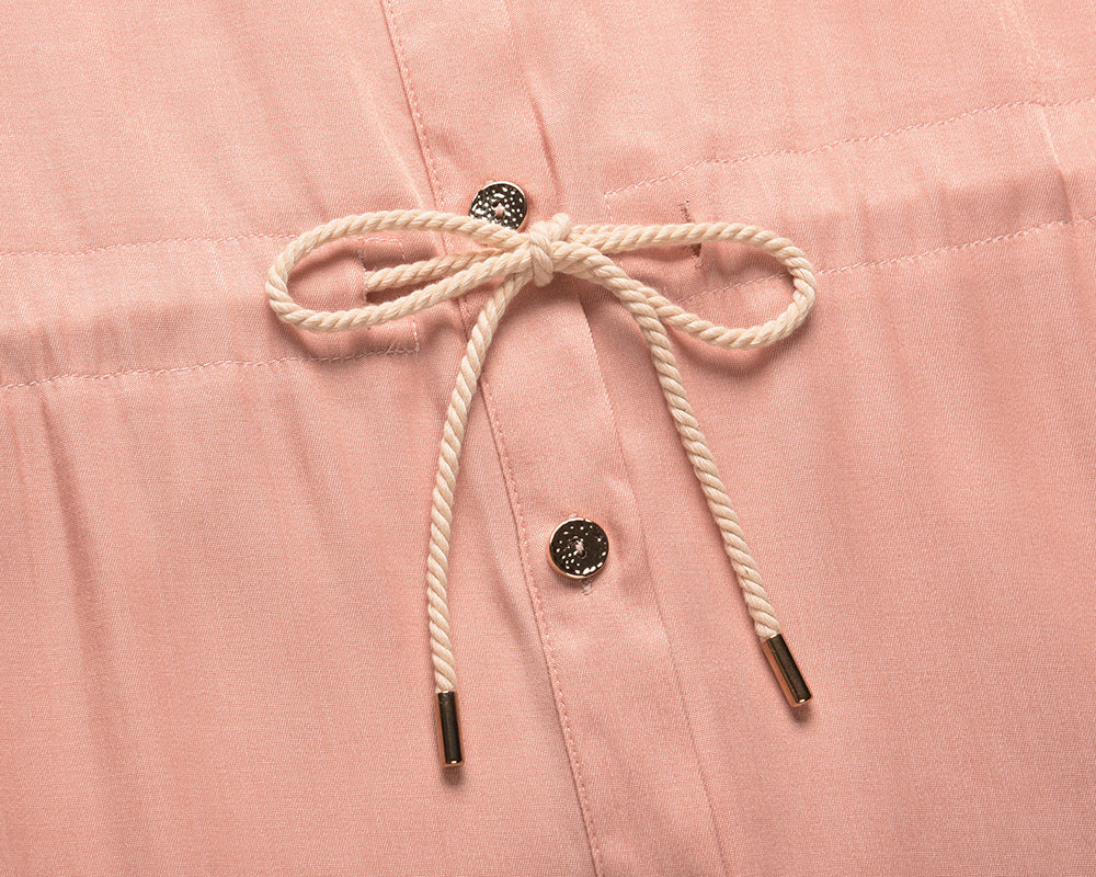 Long-Sleeved Waist-Skimming Dresses