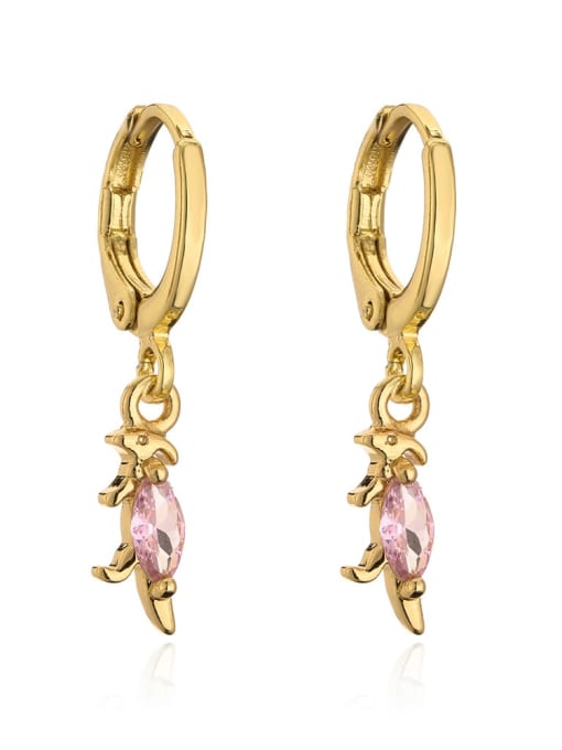 Cubic Zirconia Animal Earrings