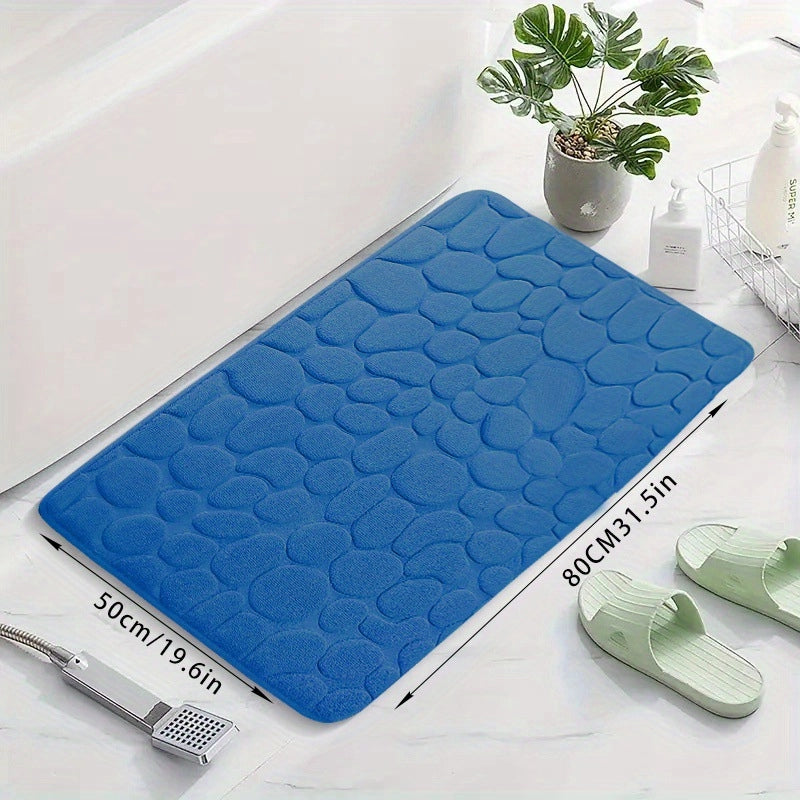 New Bathroom Non-slip Mat Shower Room Bathroom Floor Foot Mat Toilet Bathroom Waterproof Mat