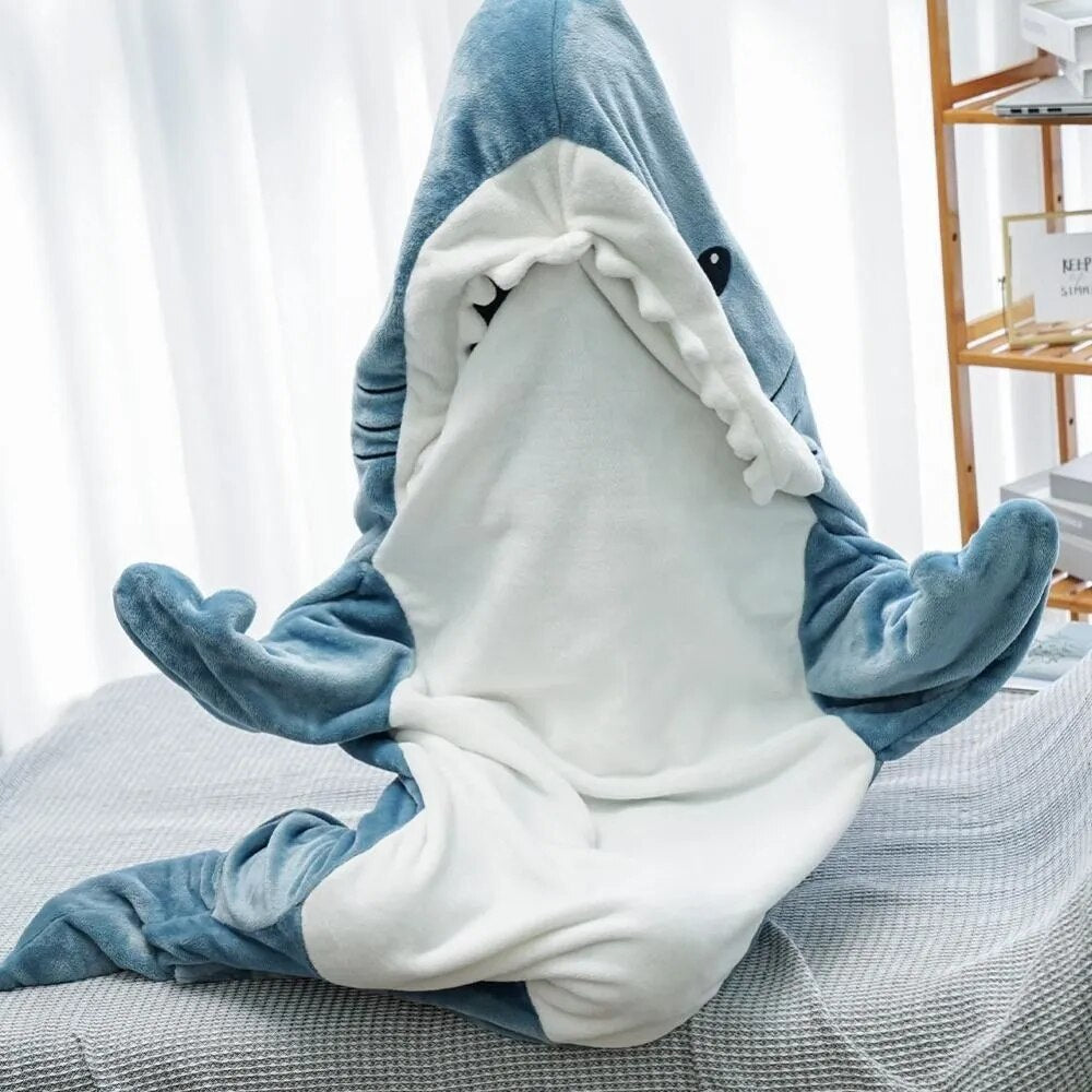 Wearable Shark Blanket