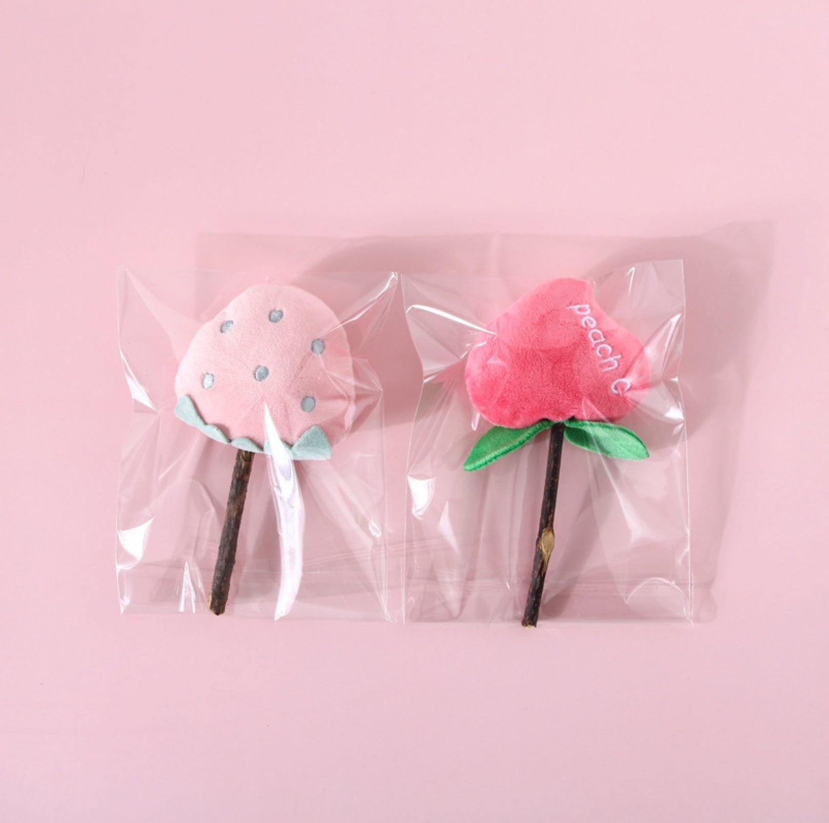 Adorable Cartoon Plush Polygonum Stick Cat Toys