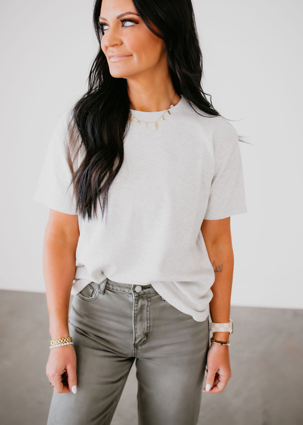 Westin Waffle Tee by Chelsea DeBoer