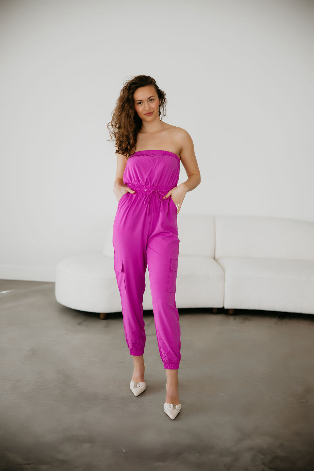 Leyla Cargo Jumpsuit
