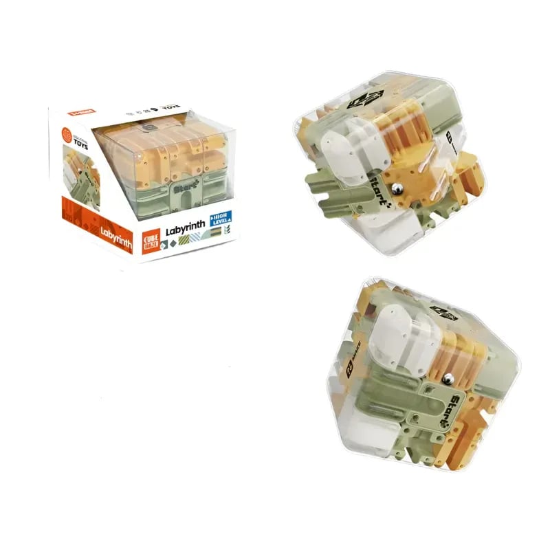 🎁🎄Early Christmas Sale 50% OFF🧩Large Labyrinth 3D Puzzle Maze Cube - Engaging Brain Teaser Toy