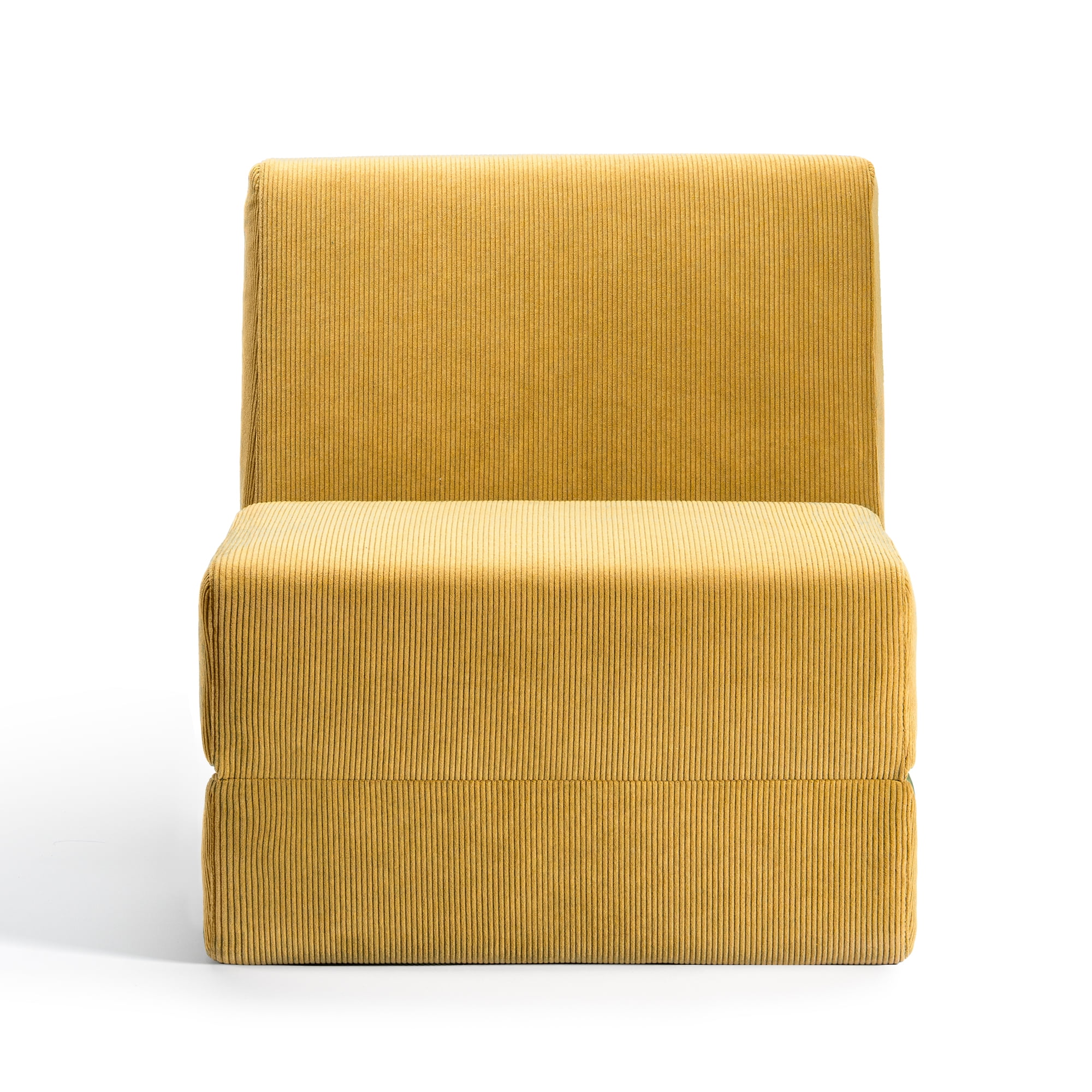 Folding Sofa Bed, 3 in 1 Convertible Sleeper Chair, Floor Couch with Back Support, Single Chair Bed for Living Room