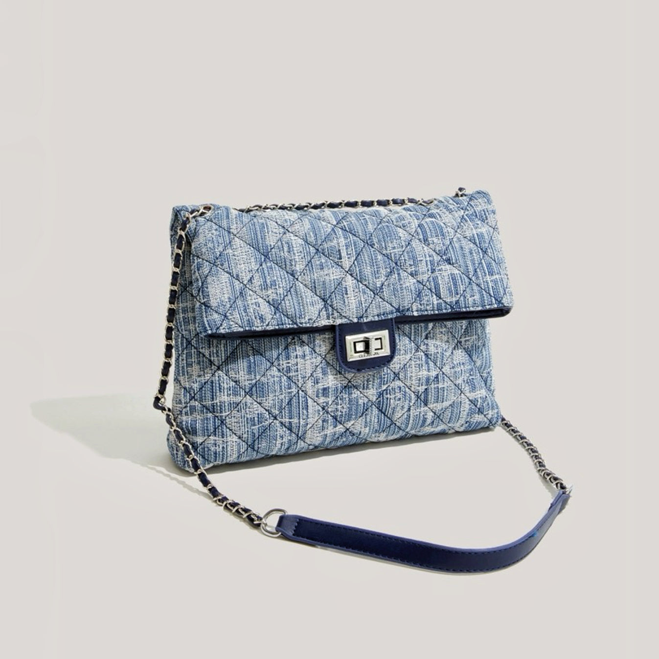 Chain Denim Bag