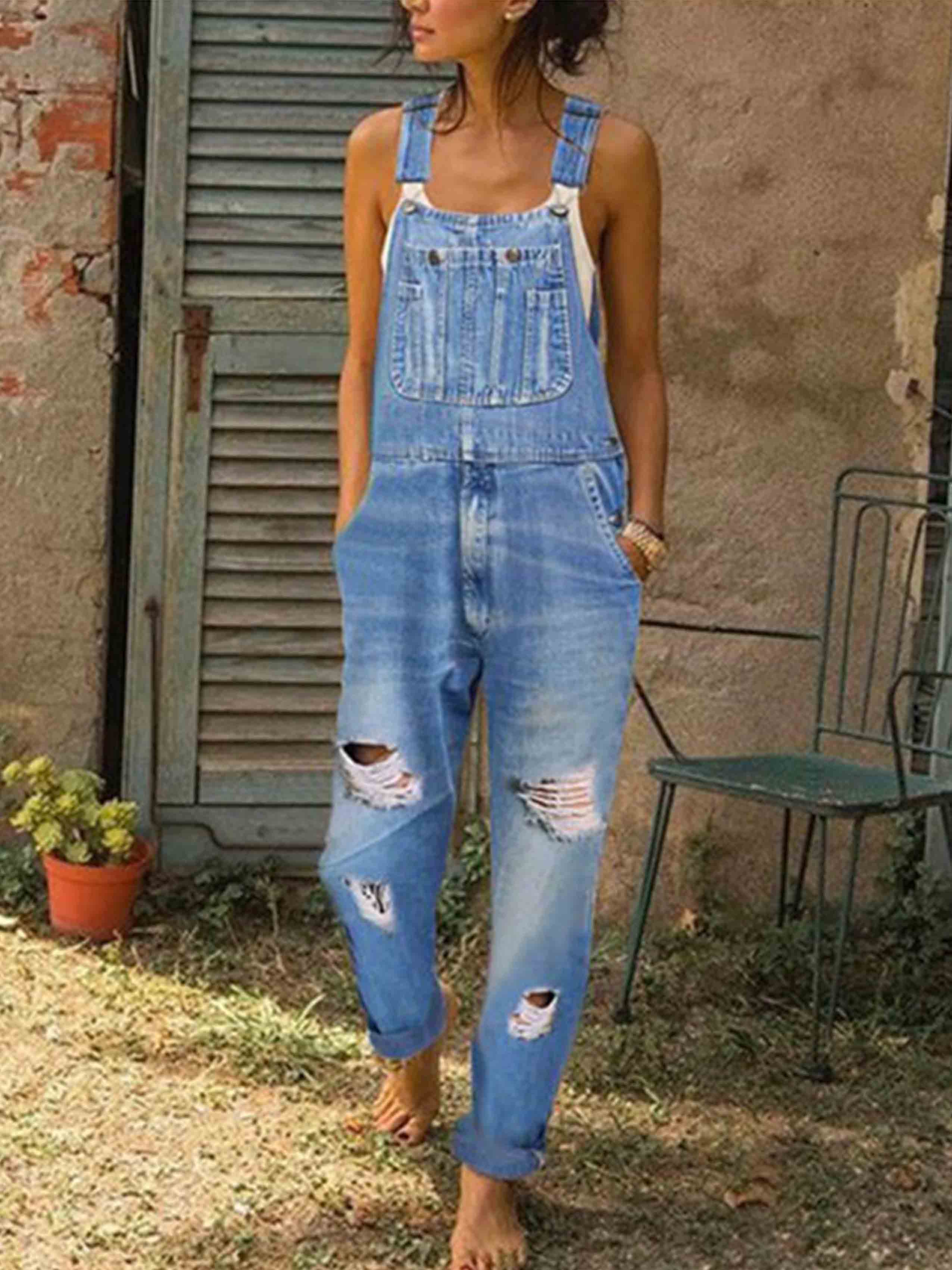 Ripped Denim Jeans (3 colors)