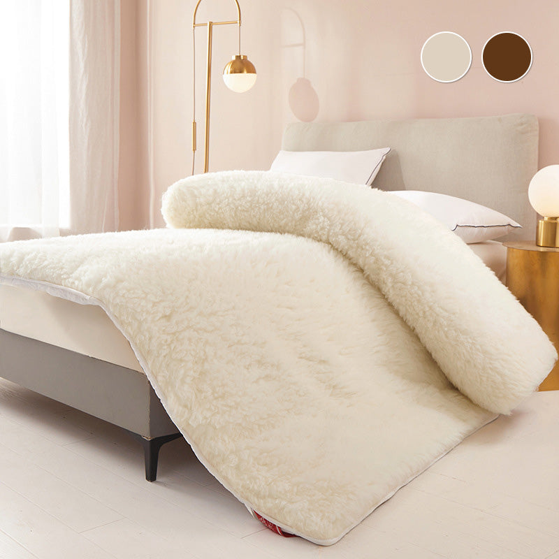 💃Soft Cozy Warm Plush Mattress Pad