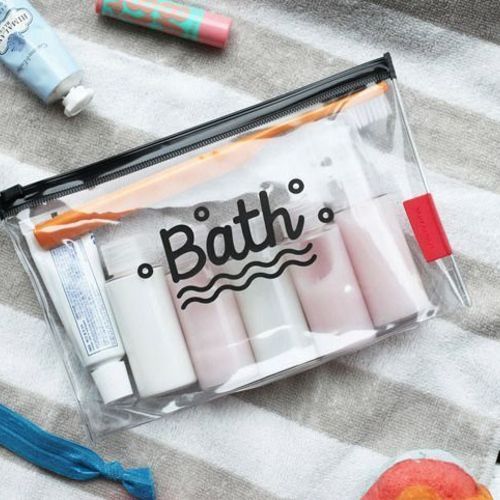 (Pack Of 2) Travel Cosmetic Storage Bag