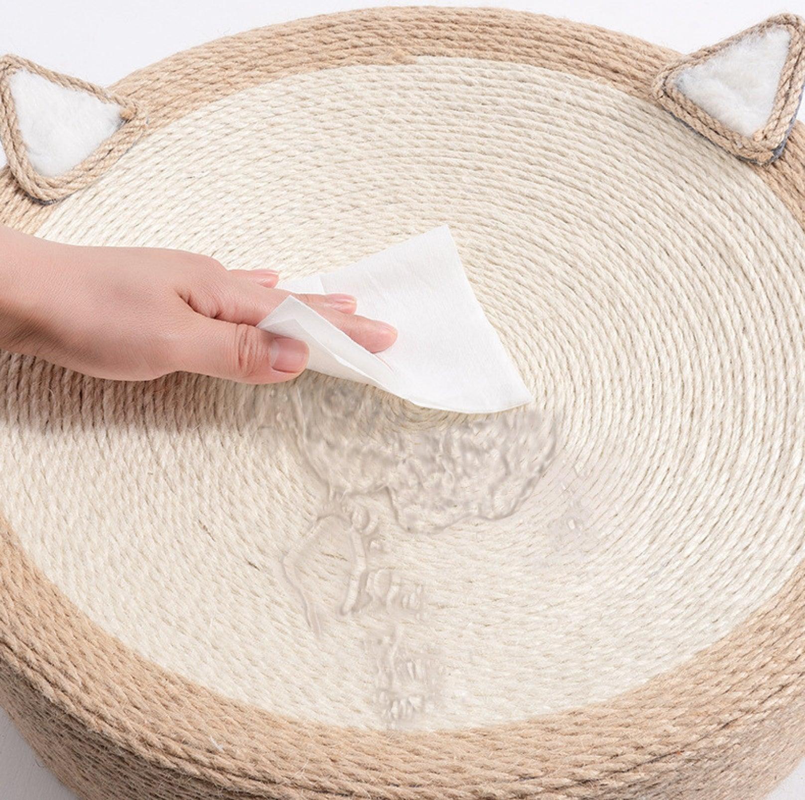 Multifunctional Sisal Cat Scratcher With Cute Animal Design