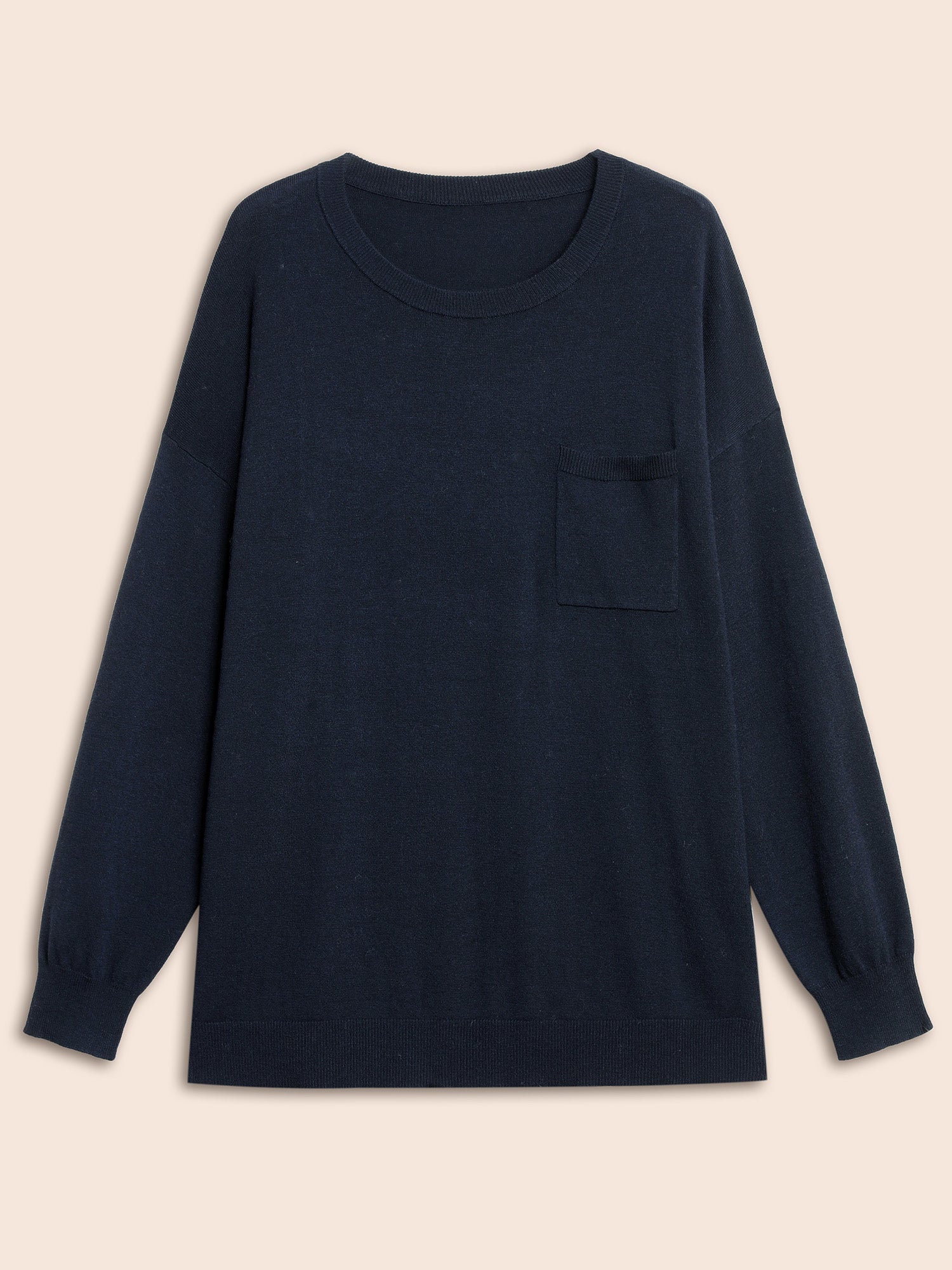 Supersoft Chest Pocket Wool Top