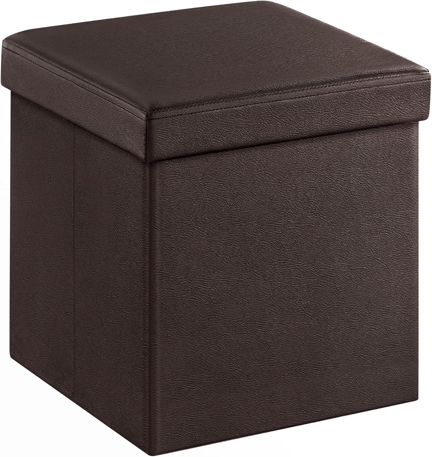 SONGMICS Mazie Collection - 43 Inches Folding Storage Ottoman Bench