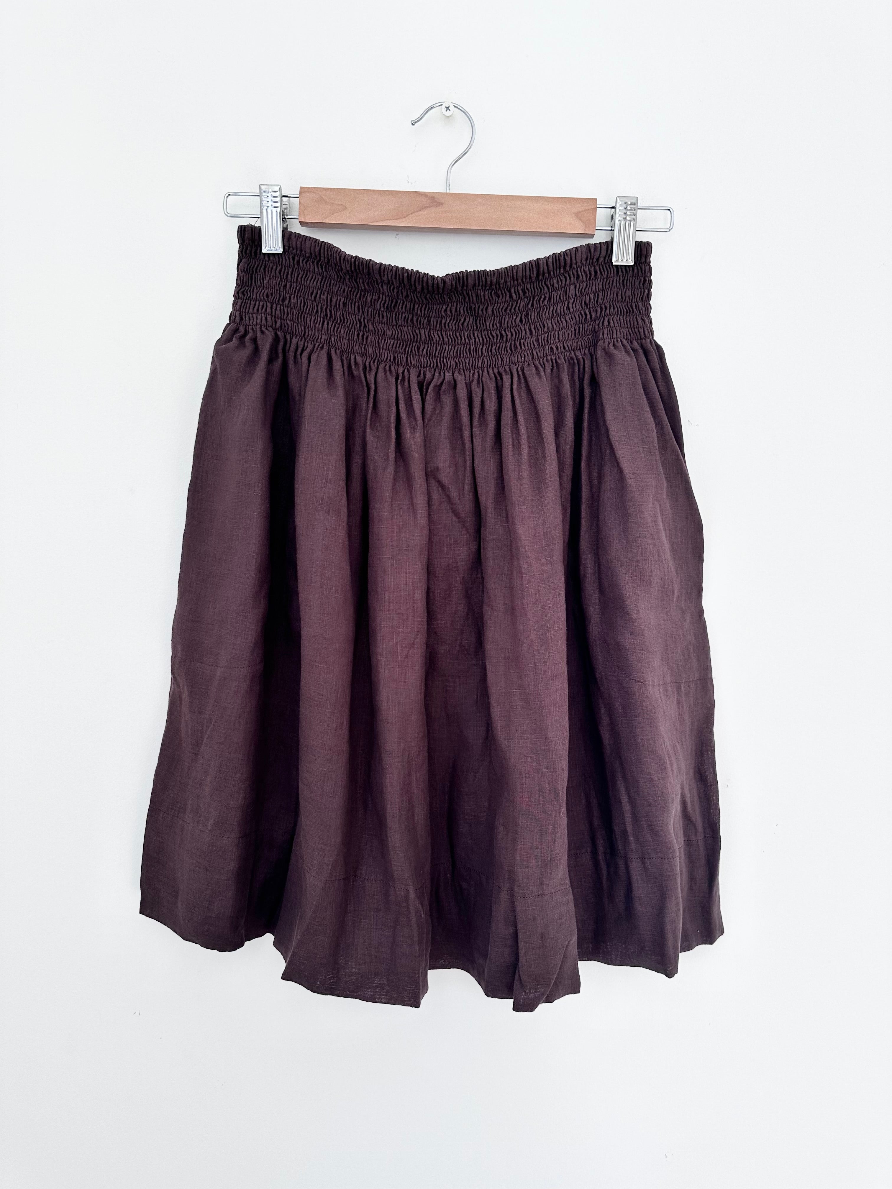 chocolate linen