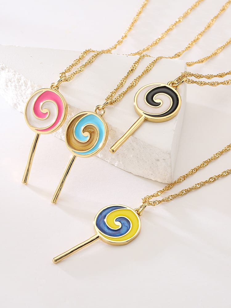 Lollipop Pendant & Chain