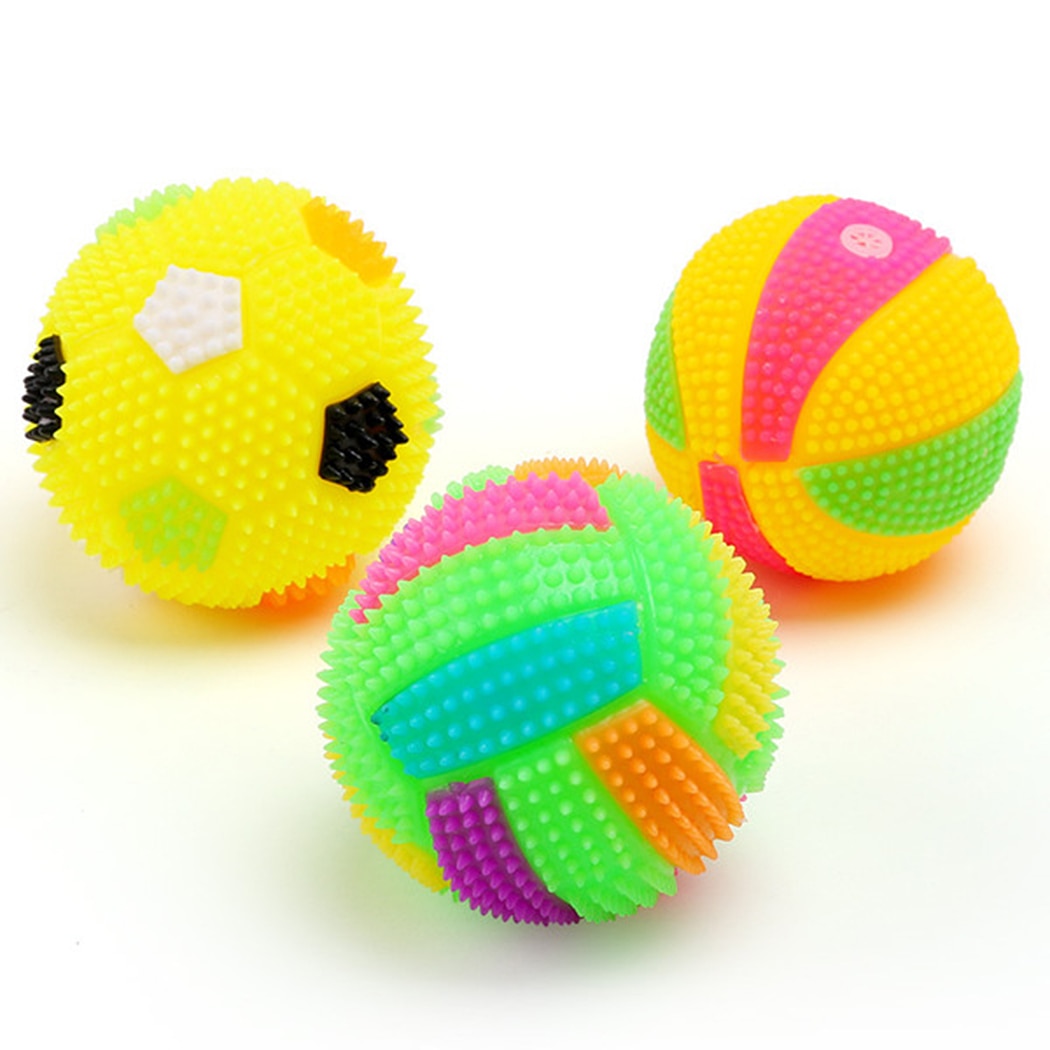 3 Piece LED Dog Ball Set