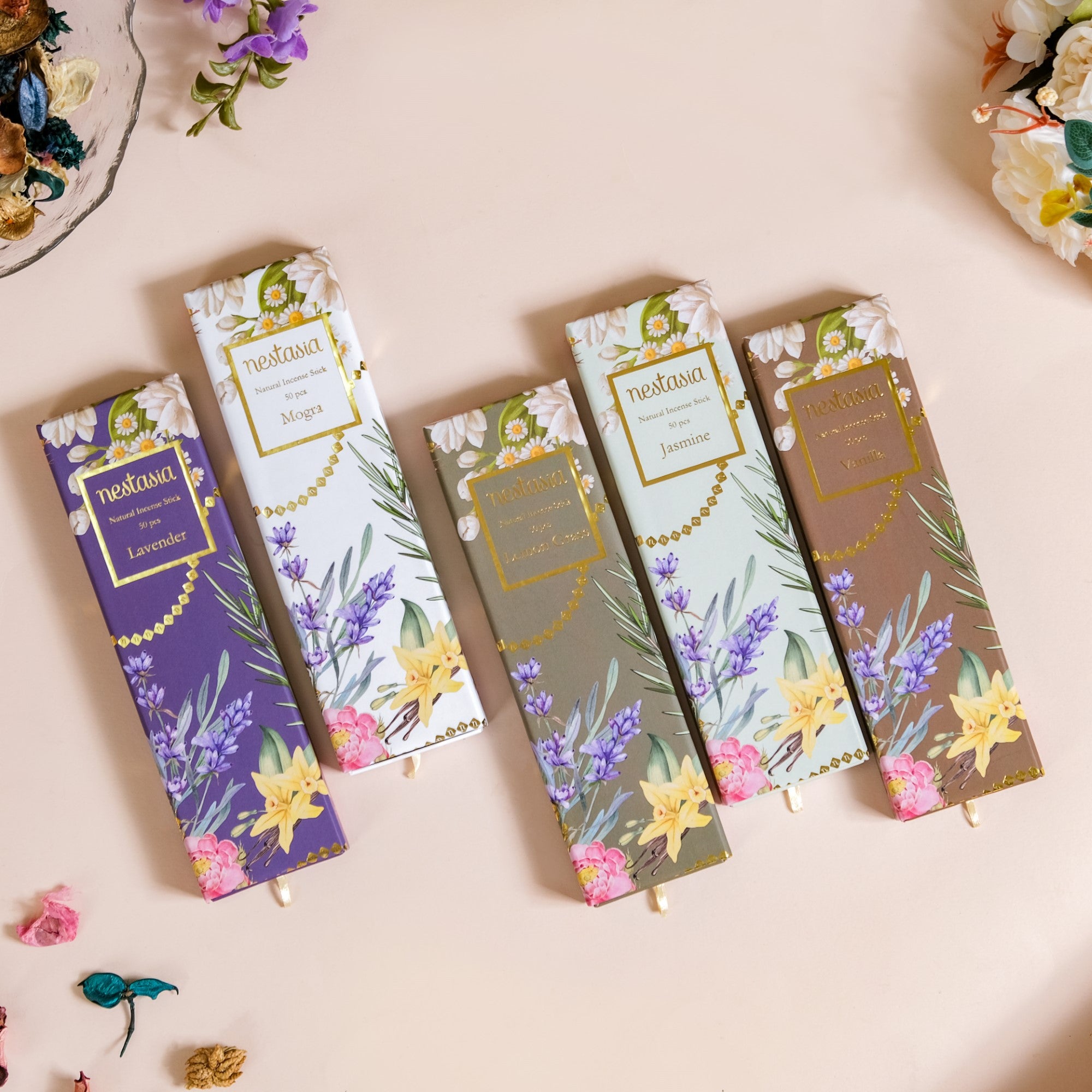 Jasmine Scented Incense Sticks Pack Of 50