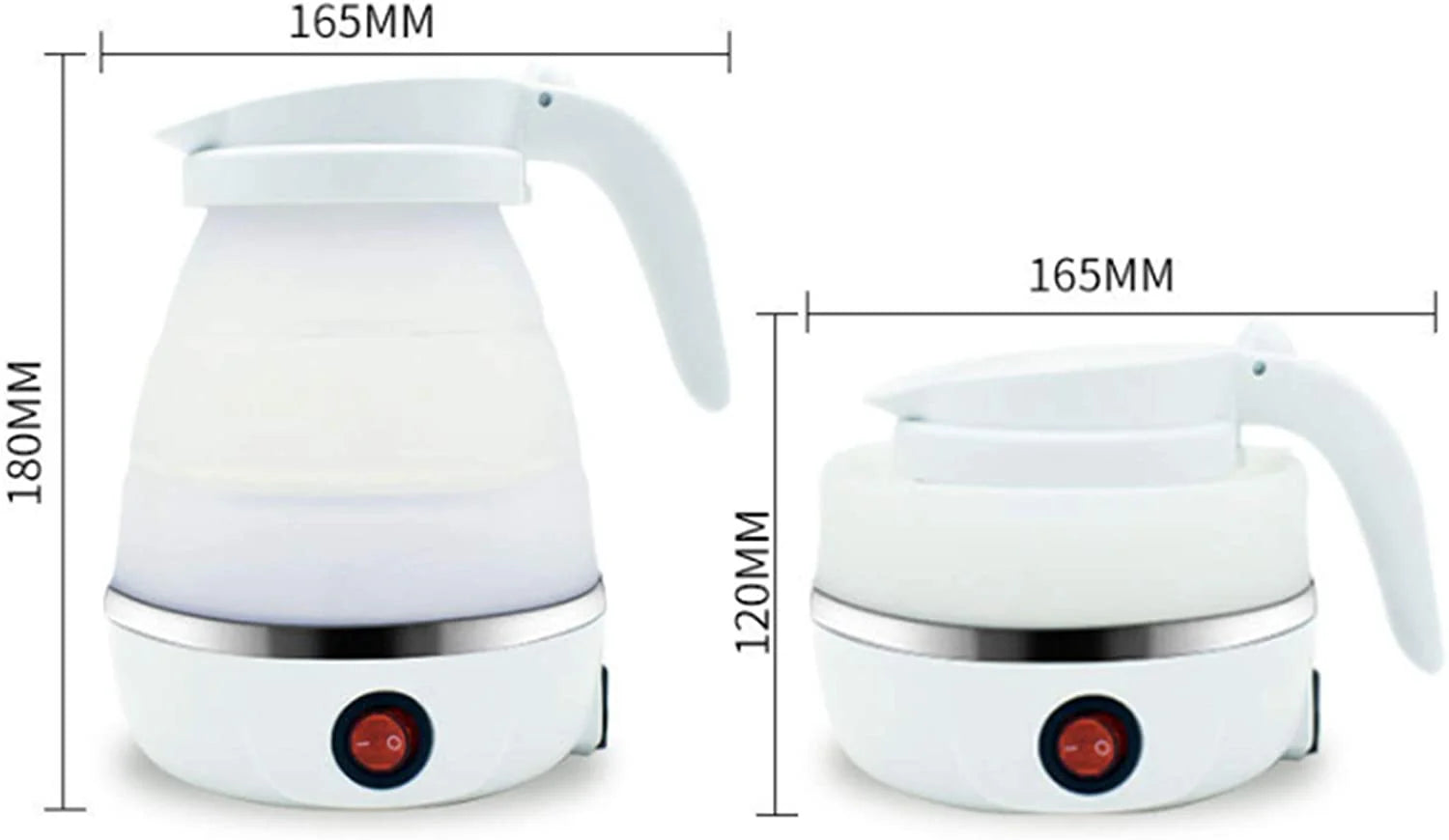 Silicone Small Foldable Electric Kettle