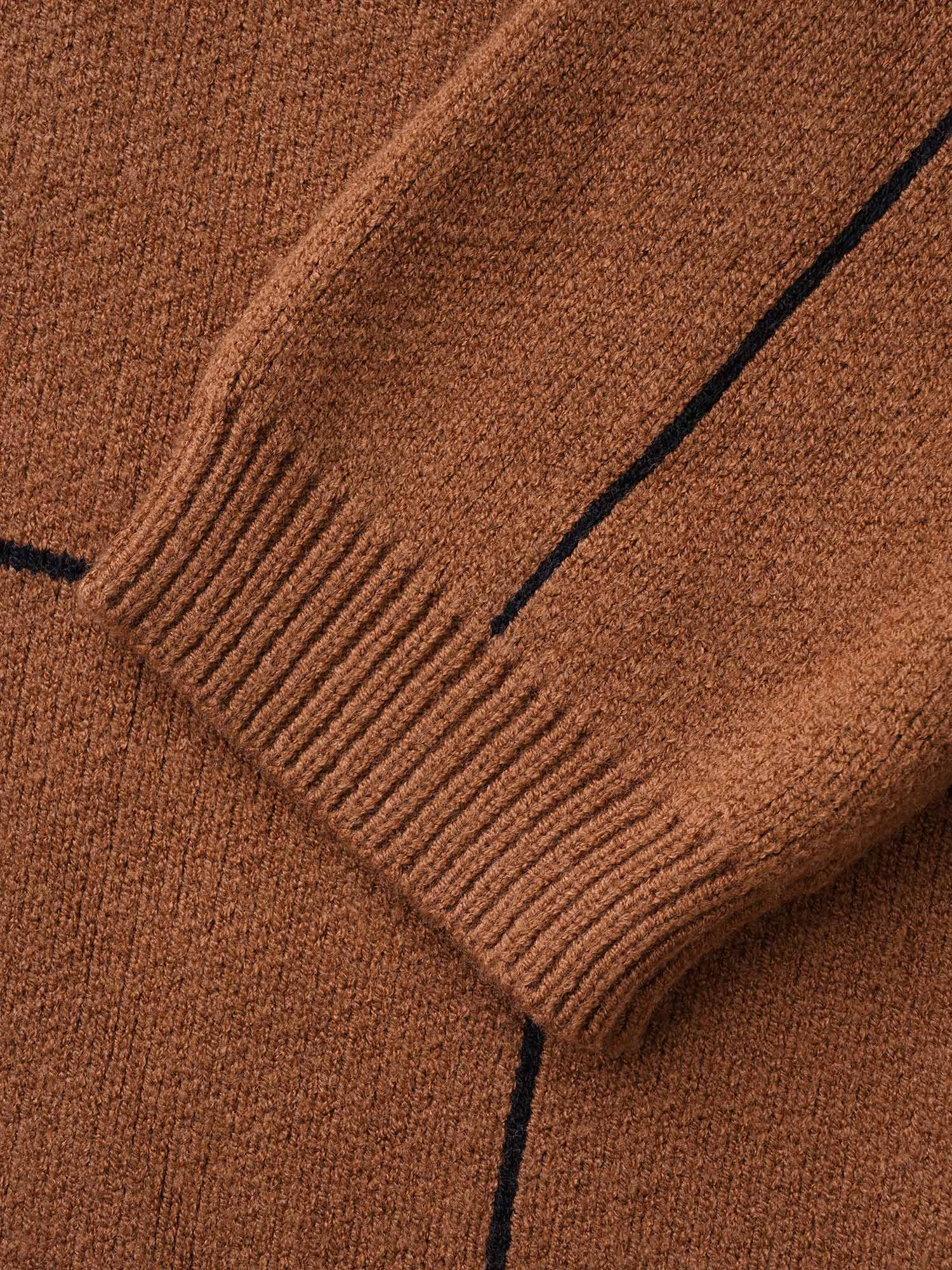 Supersoft Essentials Turtleneck Plaid Drop Shoulder Pullover