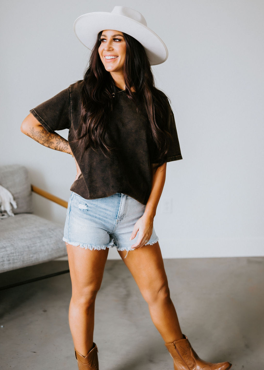 Westin Waffle Tee by Chelsea DeBoer