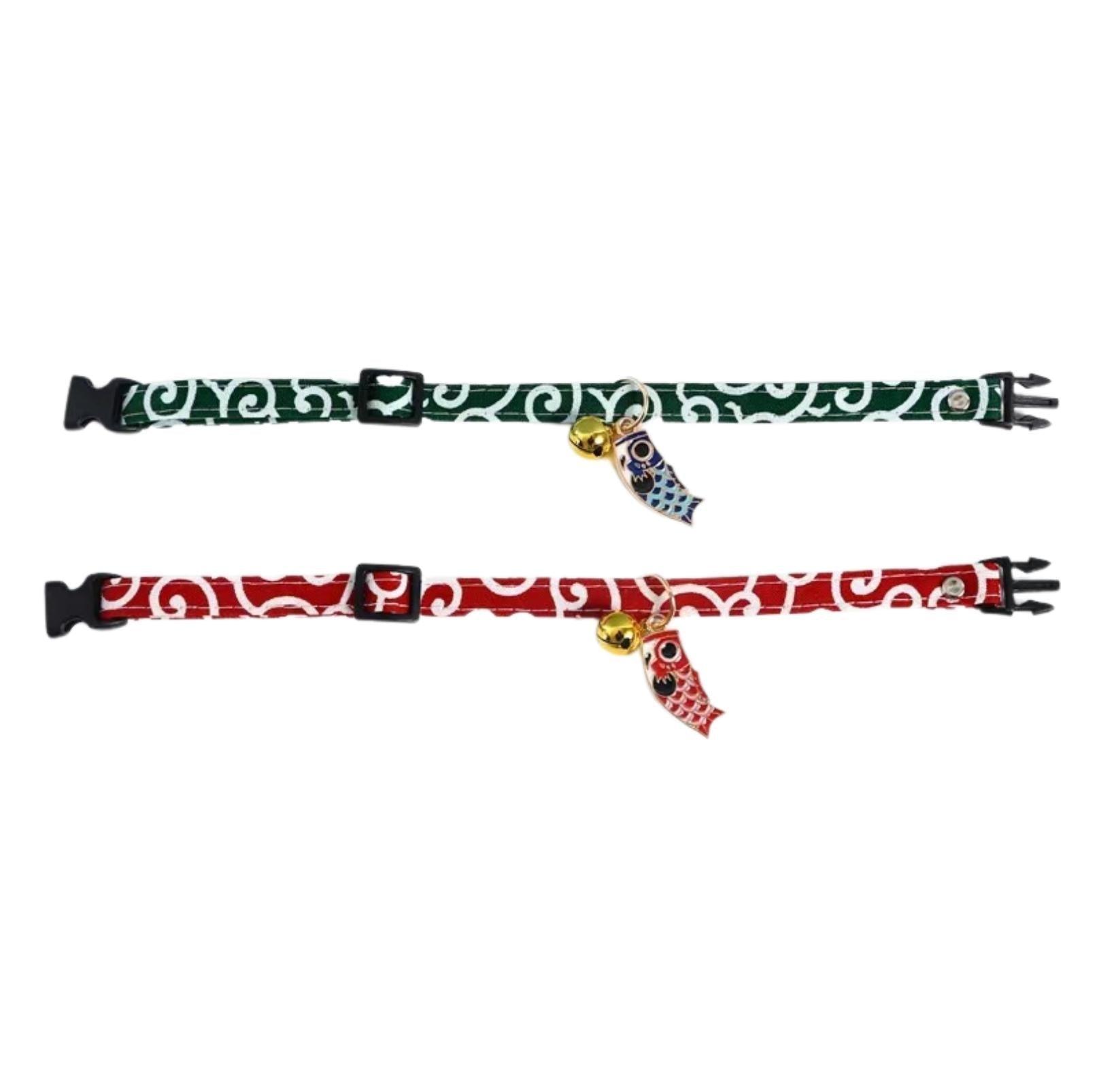 Koi Fish Pendant Adjustable Pet Collar