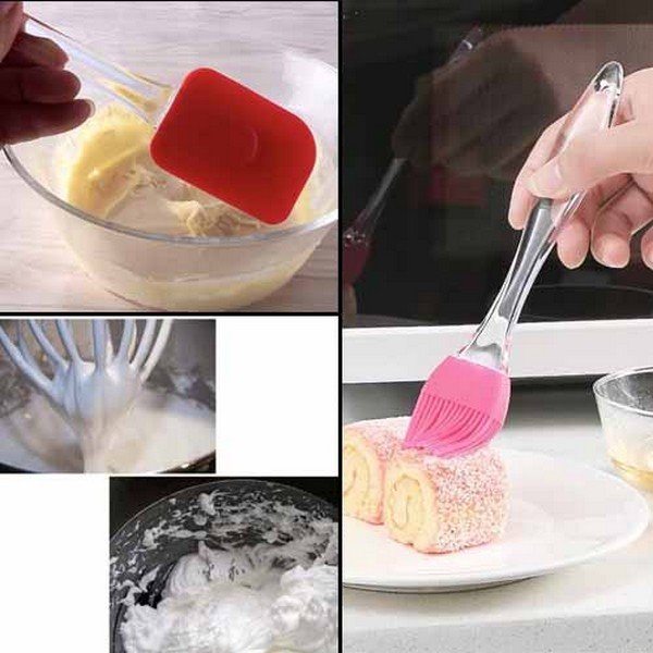 Silicone 3 Pcs Baking Tools Set.