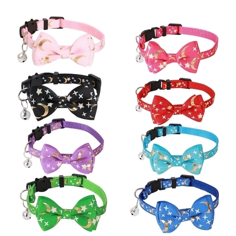 Casual Classic Style Polyester Bow Knot Pet Collar