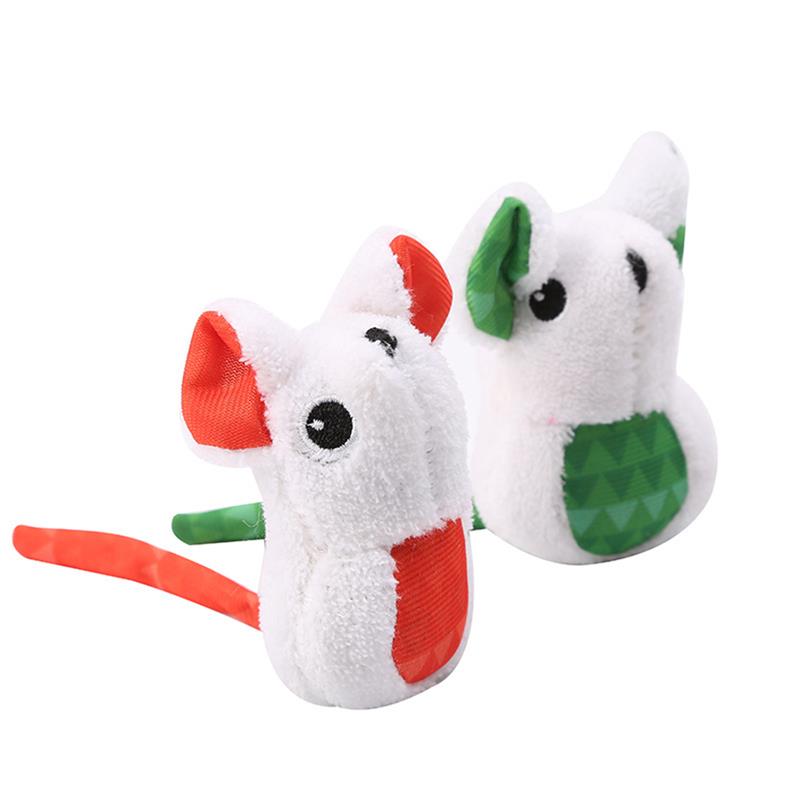 Mouse-Shaped Christmas Toys For Cats
