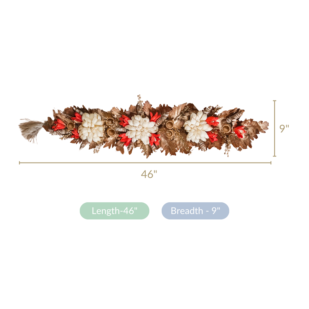 Eco-friendly Door Hanging Decor For Home Red