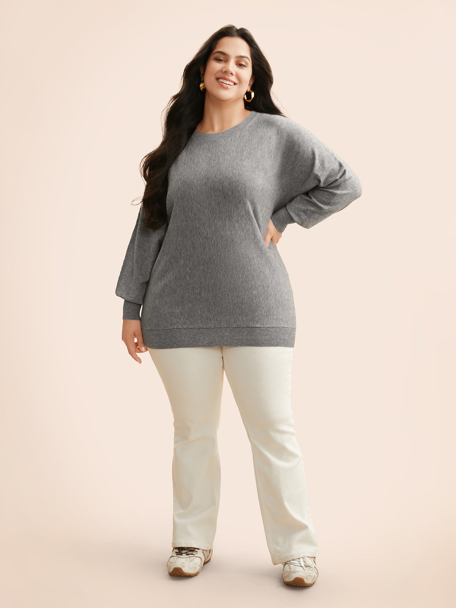 Supersoft Essentials Dolman Sleeves Pullover