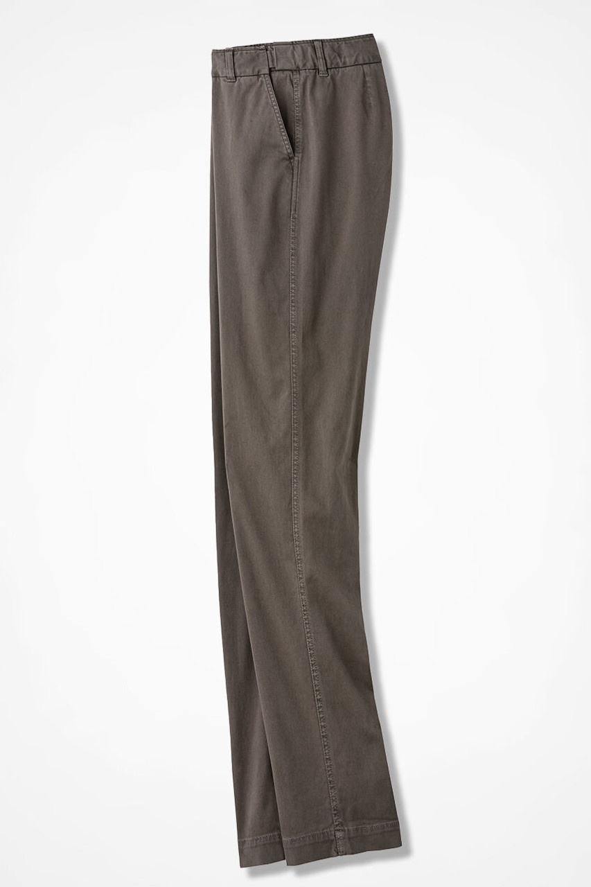 Hidden Stretch-Waist Chinos