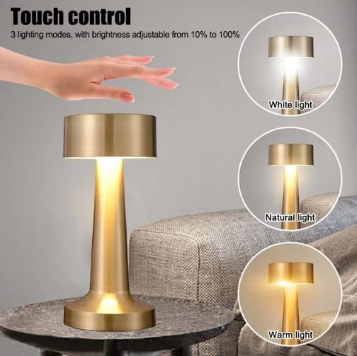 Rechargeable Portable Sensor LED Desk Lamp