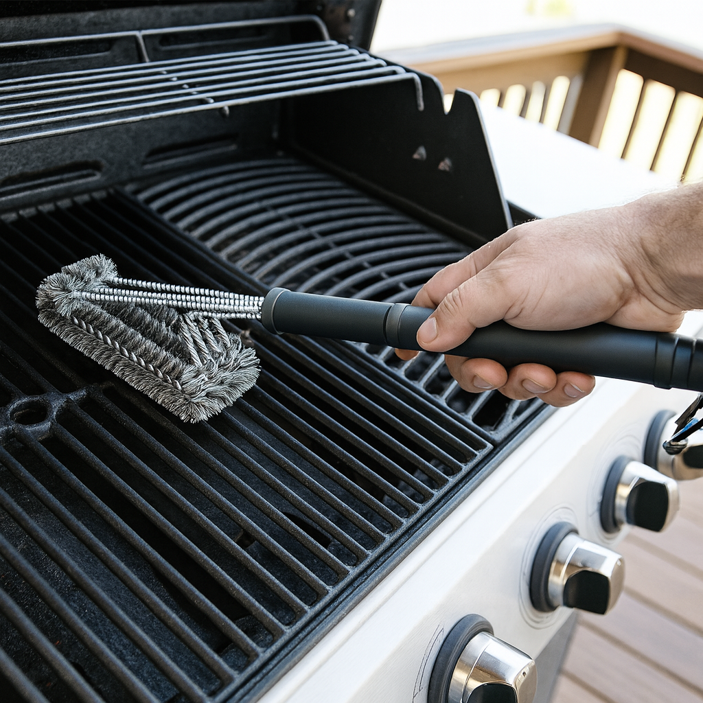 GrillGlide™ 3-in-1 BBQ Brush