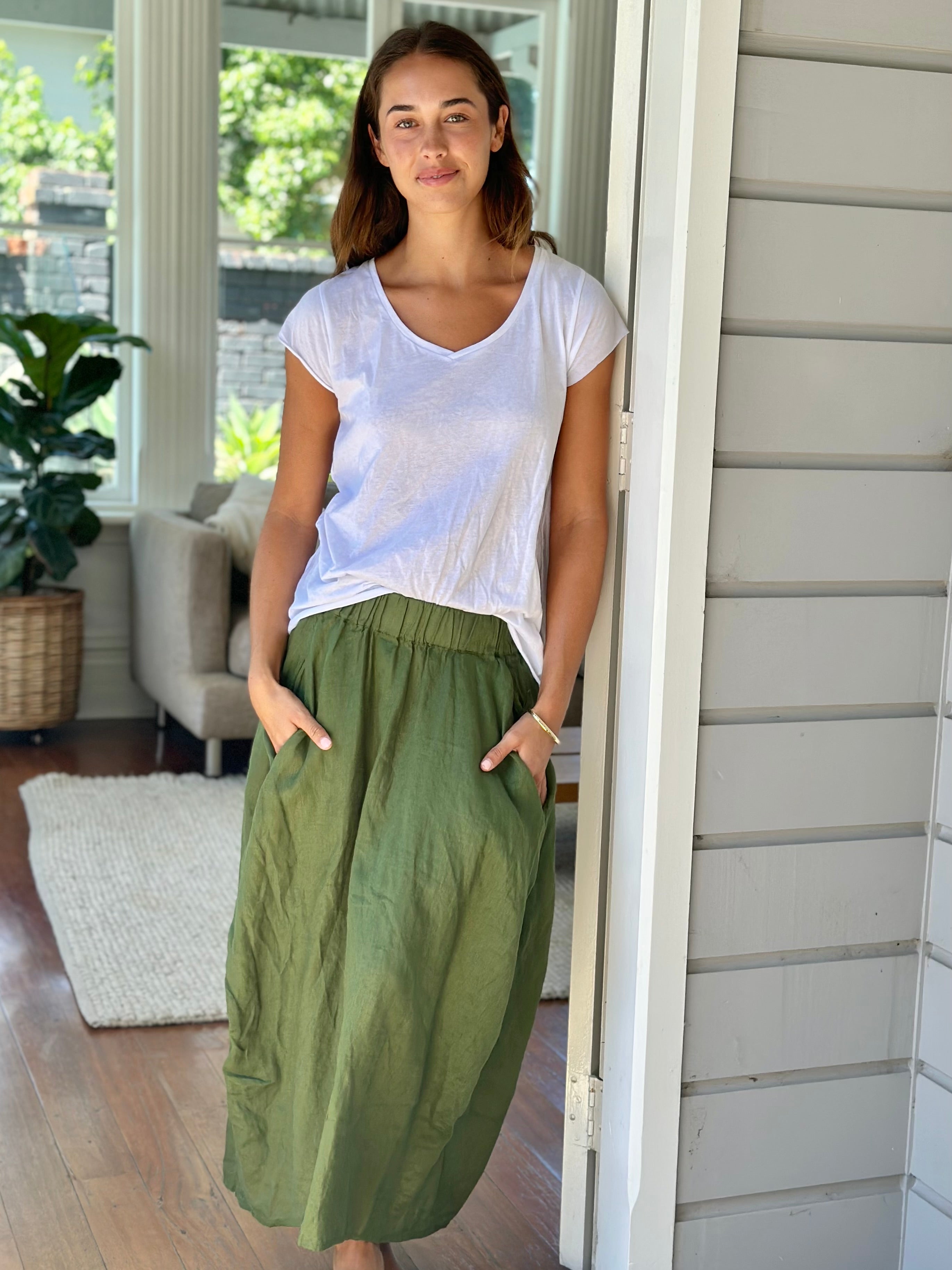 moss linen