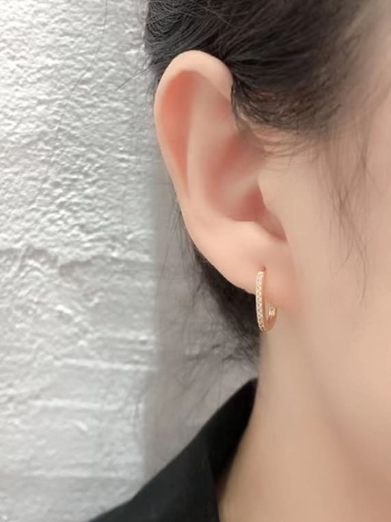 925 Sterling Silver Cubic Zirconia Earrings