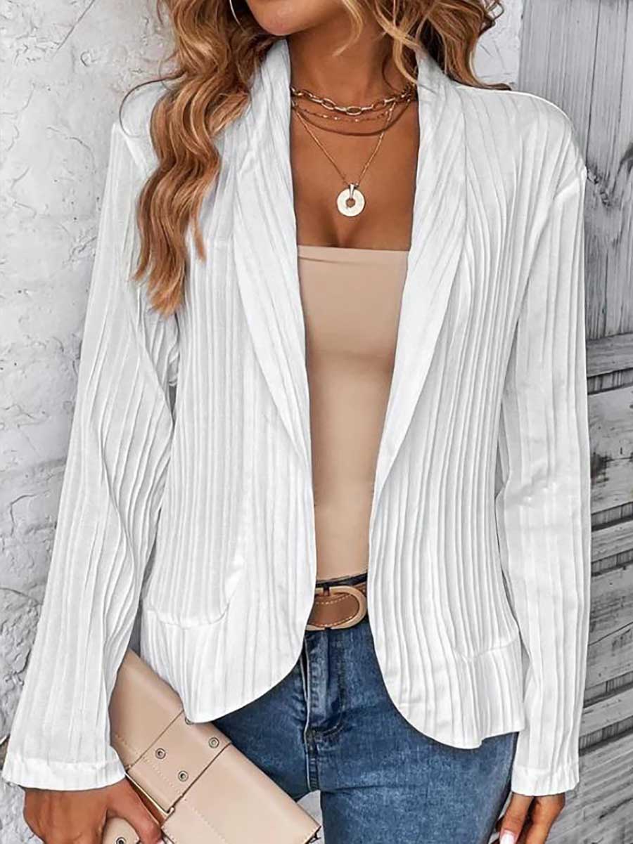 Comfortable Slim Fit Long Sleeve Thin Jacket