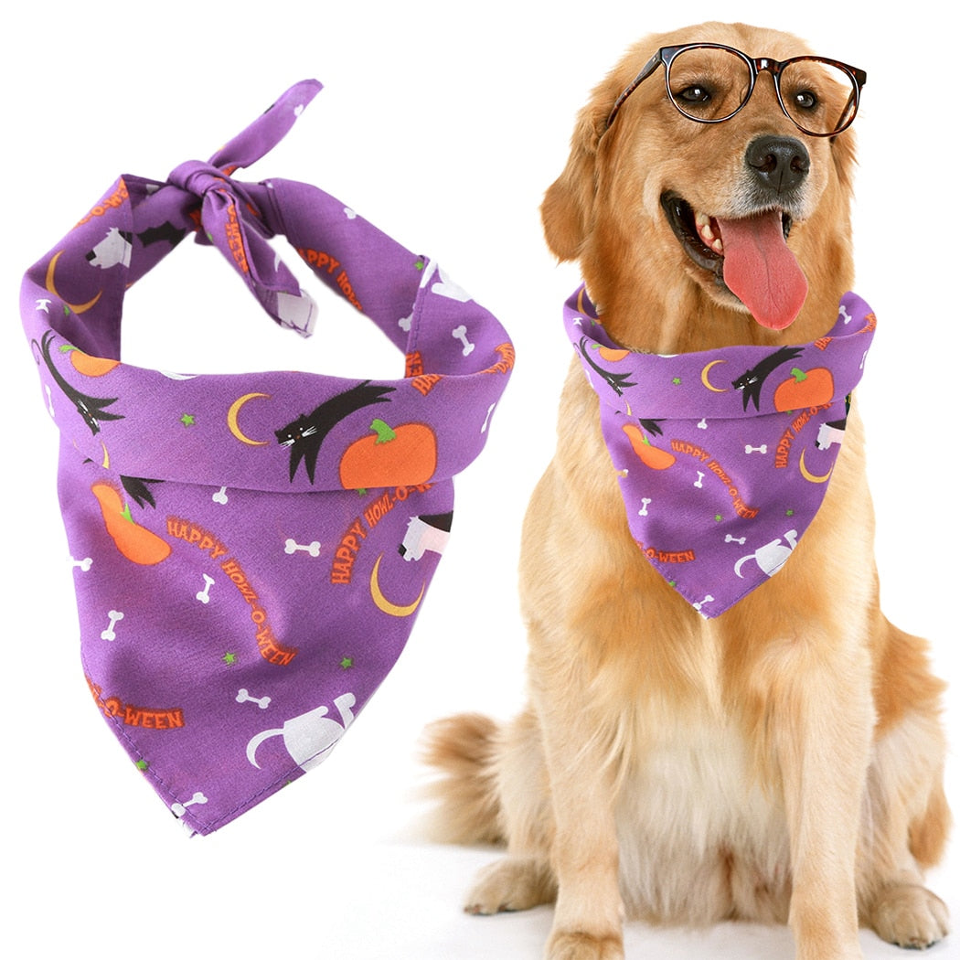Halloween Themed Bandanas For Dogs