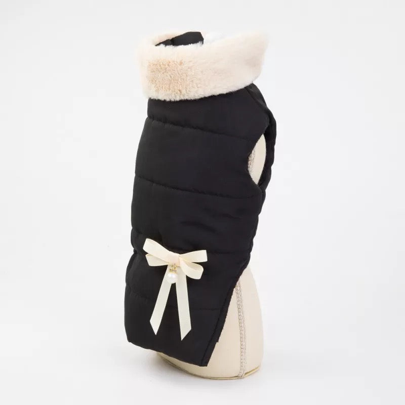 Bowknot Thicken Dog Jacket