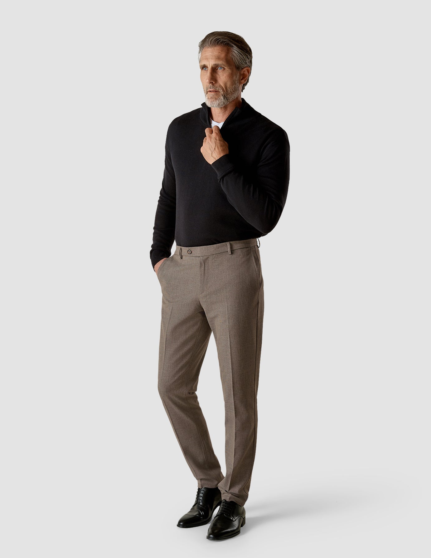 Essential Suit Pants Slim Almond